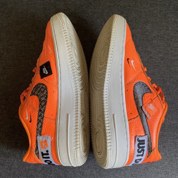 Nike Air Force 1 07 Prm Jdi Air Force Premium Orange 28C HGb60 Youth size 4.5 - Picture 7 of 16